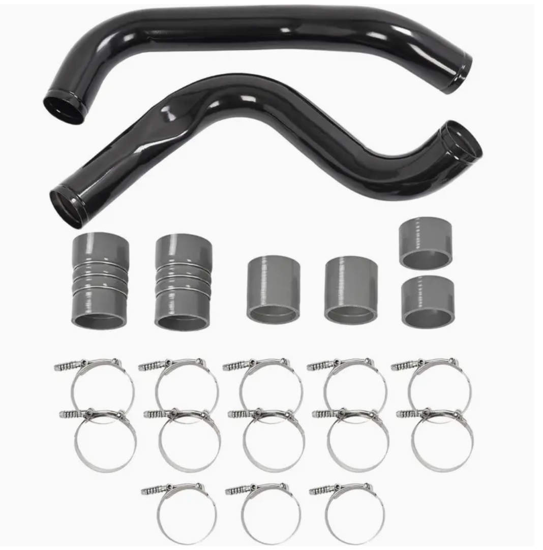 Kit Compatible with 1999.5-2003 for Ford 7.3L Powerstroke Turbo Diesel Black & Gary & Silvery