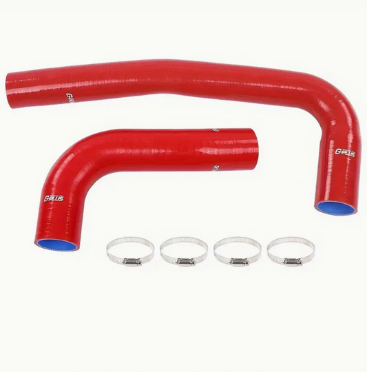 Red Radiator Silicone Hose Fit For Dodge For Ram 5.9 6.7L 2003-2010